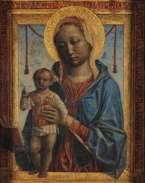 Madonna of the Book (Madonna del Libro), c1475. Creator: Foppa, Vincenzo (active 1456-1516).