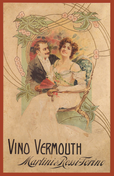 Vermouth Martini & Rossi, 1895. Creator: Anonymous.