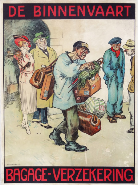 De Binnenlandse Vaart Risico Sociëteit, c1920. Creator: Sluiter, Jan Willem (1873-1949).