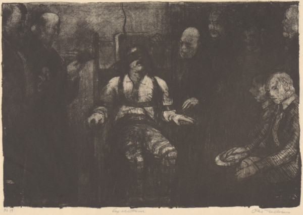 Electrocution, 1917. Creator: Bellows, George (1882-1925).