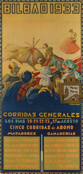 Bilbao. Corridas generales, 1933. Creator: Guinea, Isidoro (1893-1947).