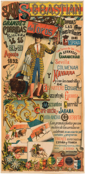 San Sebastián. Grandes corridas, 1892. Creator: Salvi, Manuel (1856-1930).