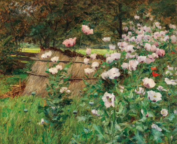 In the farm garden, c1898. Creator: Wisinger-Florian, Olga (1844-1926).