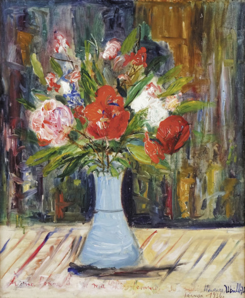 Bouquet de fleurs, 1936. Creator: Utrillo, Maurice (1883-1955).