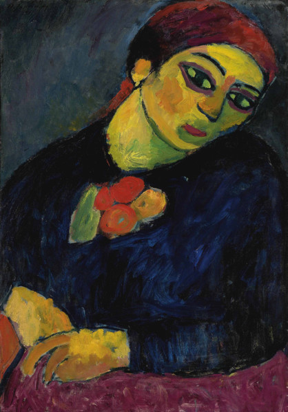 Hélène, 1911. Creator: Javlensky, Alexei, von (1864-1941).