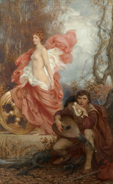 Art and the Jade, c1905-1906. Creator: Draper, Herbert James (1863-1920).