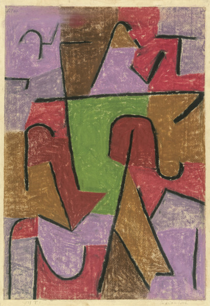 Indianisch (Indian), 1937. Creator: Klee, Paul (1879-1940).