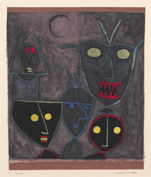 Demonic puppets, 1929. Creator: Klee, Paul (1879-1940).