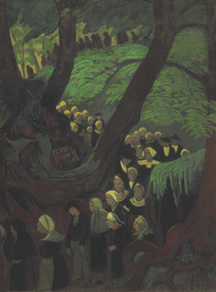 Pilgrimage, 1894. Creator: Sérusier, Paul (1864-1927).