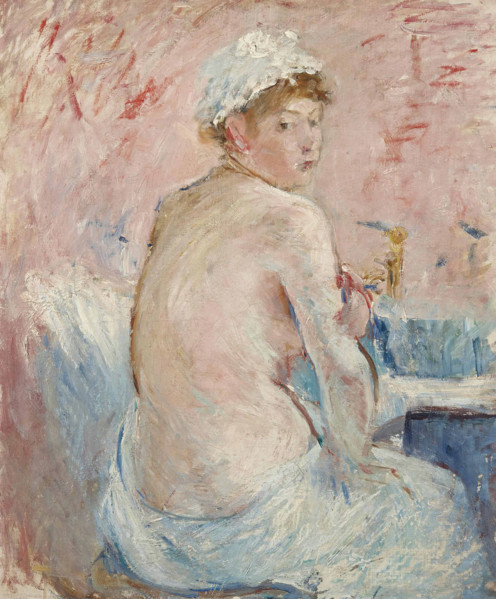 Nude from the back, 1885. Creator: Morisot, Berthe (1841-1895).