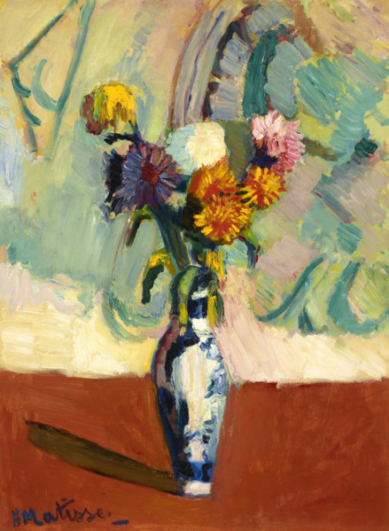 Bouquet, Chinese vase, 1901. Creator: Matisse, Henri (1869-1954).