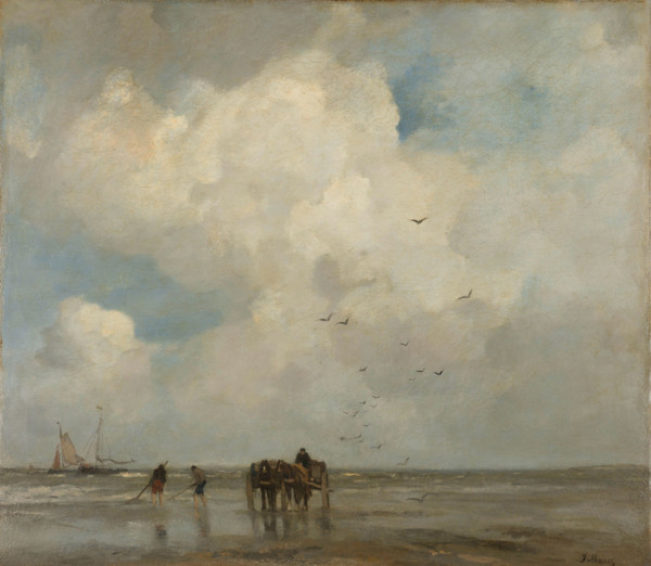 Shellfishing, 1885. Creator: Maris, Jacob (1837-1899).