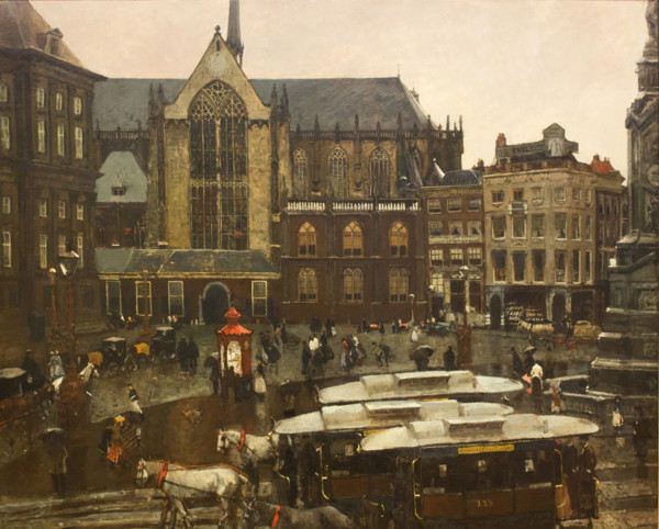 Dam Square, 1898. Creator: Breitner, George Hendrik (1857-1923).