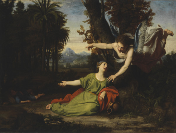 Hagar In The Desert, c1683-1685. Creator: Colombel, Nicolas (c. 1644-1717).