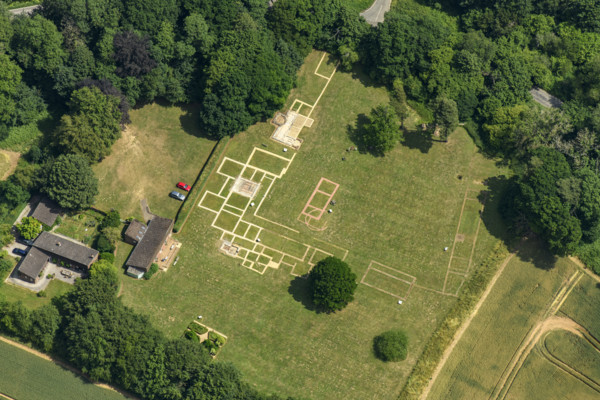 Rockbourne Roman Villa, Hampshire, 2023. Creator: Damian Grady.