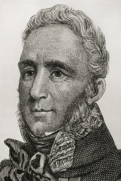 Portrait of Francisco Espoz y Mina (1781-1836), Spanish military, 1845.  Creator: Jose Gomez.