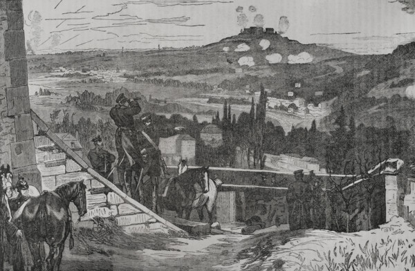 Franco-Prussian War (1870-1871): Siege of Paris (19 September 1870 to 28 January 1871), 1871. Creator: Unknown.