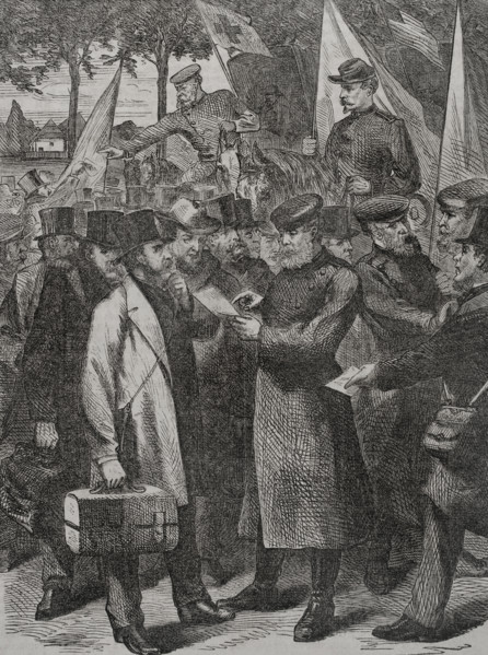 Franco-Prussian War (1870-1871): Siege of Paris (19 September 1870 to 28 January 1871), 1871.  Creator: Unknown.