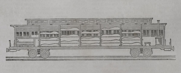 Franco-Prussian War (1870-1871): Medical train, 1871. Creator: Unknown.