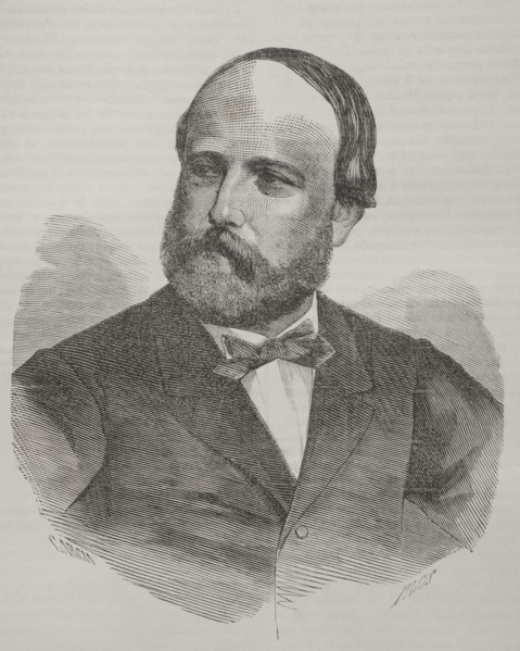 Portrait of Henry d'Artois (1820-1883), Count of Chambord, 1871. Creator: Marcelo Paris.