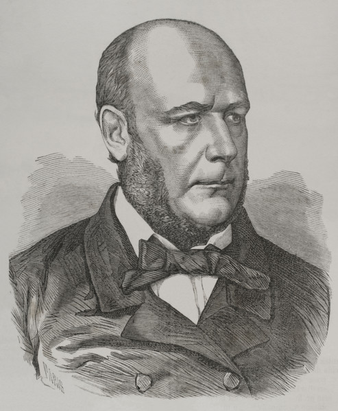 Portrait of Jules Grévy (1807-1891), French lawyer and politician, 1871.  Creator: Marcelo Paris.