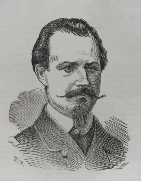Jaroslaw Dombrowski (1836-1871), Polish nobleman and military officer..., 1871.  Creator: Unknown.