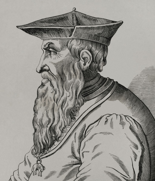 Portrait of Andrea Doria (1466-1560), Genoese admiral and statesman, 1877. Creator: Unknown.