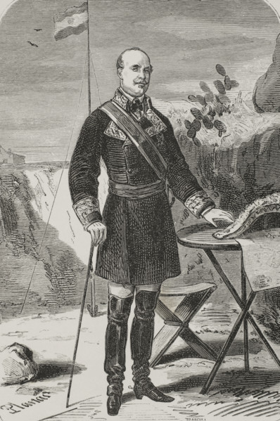 Portrait of Leopoldo O'Donnell (1809-1867), Spanish military and politician, 1879.  Creator: Xavier Branguli.