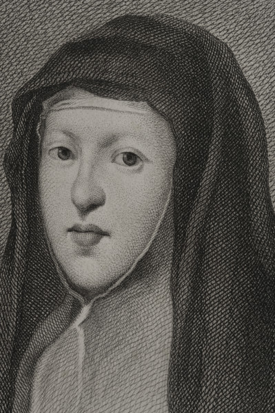 Mariana of Austria (1634-1696), Queen consort of Spain (1649-1665), 1879.  Creators: Alphonse Charles Masson, Magin Pujadas.