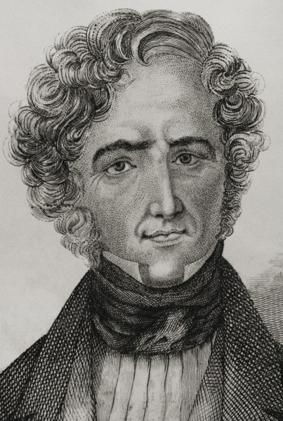 Juan Alvarez de Mendizábal (1790-1853), Spanish politician and financier..., 1845.  Creator: Jose Gomez.