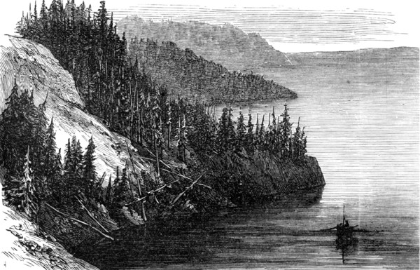 Sketches on the Canadian Pacific railway line, 1883. Creator: William James Palmer.