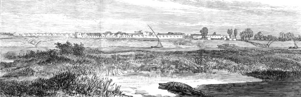 The Great Military Disaster in the Soudan: Fashoda...on the White Nile, 1883. Creator: Unknown.