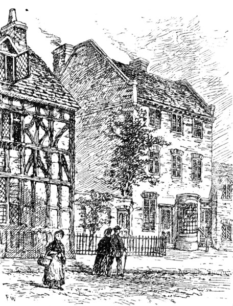 Birthplace of Sir Rowland Hill, at Kidderminster, 1890. Creator: Unknown.