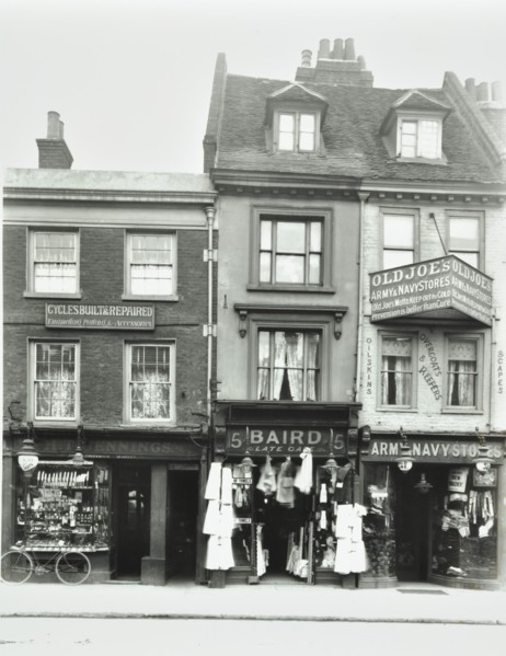 13-15 Church Street, Greenwich, London: front elevations, 1911. Creator: Unknown.