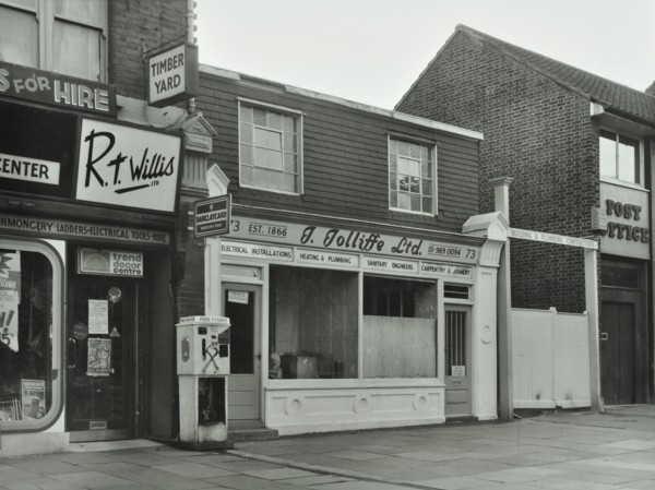 73 High Street, Wanstead, Redbridge, London: front elevation, 1976. Creator: Unknown.