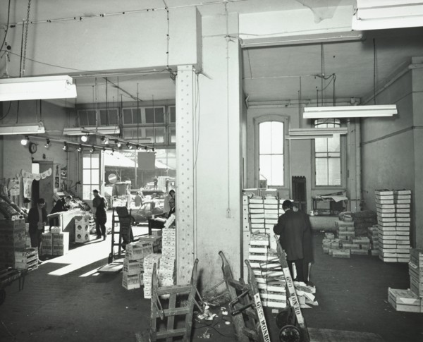 43 King Street, Covent Garden, Westminster LB, London: ground floor warehouse, 1973. Creator: Unknown.