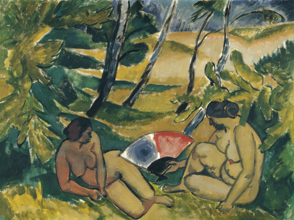 The Bathers, 1912. Creator: Max Pechstein.