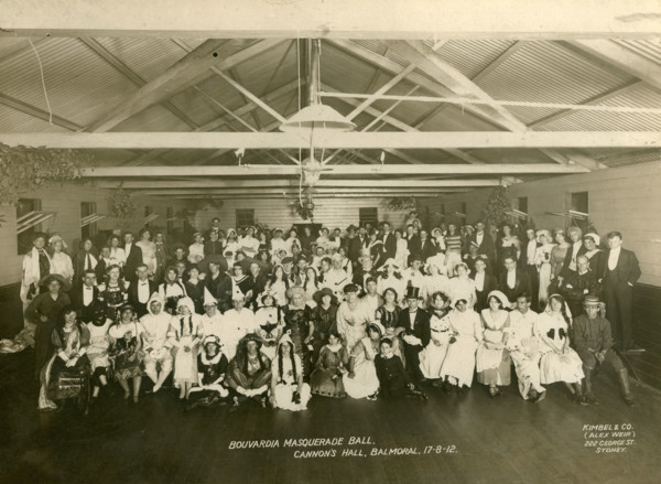 Bouvardia Masquerade Ball, Cannon's Hall, Mosman, 1912. Creator: Unknown.