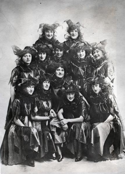 The Cheero Girls. Creator: Unknown.