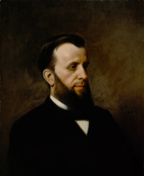 Portrait of William H. Brearley, 1884. Creator: Lewis Thomas Ives.