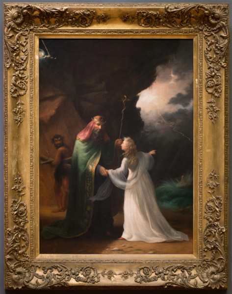 Scene from the Tempest, c1850. Creator: William Rimmer.
