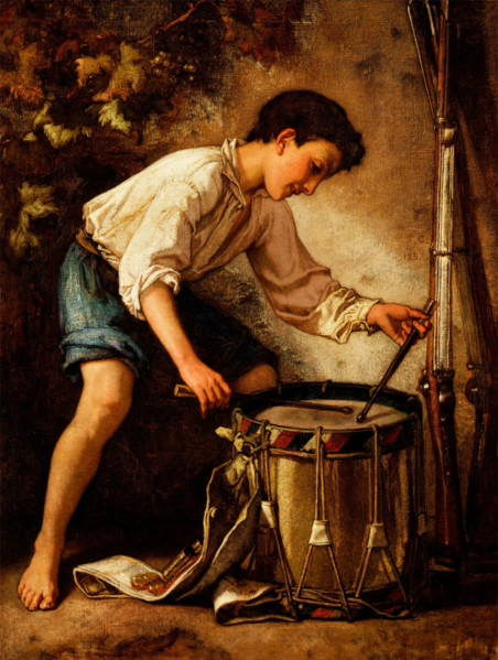 Drummer Boy, 1857. Creator: Thomas Couture.
