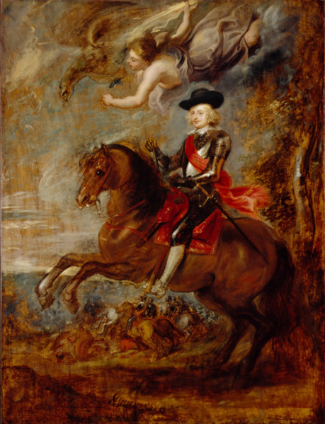 Archduke Ferdinand, Cardinal-Infante of Spain, at the Battle of Nordlingen, 1635. Creator: Peter Paul Rubens.