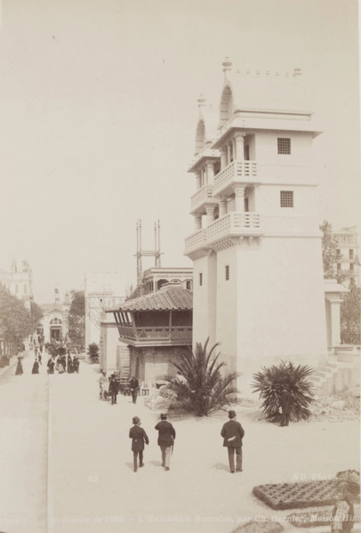 Hindu's House, Habitations of Man, Universal Exposition, Paris, 1889. Creator: Unknown.