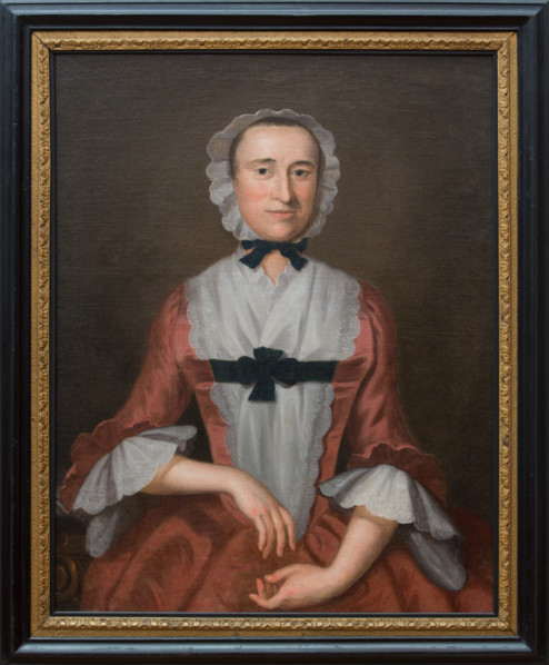 Mrs. William Allen, between 1756 and 1758. Creator: Johan Hesselius.