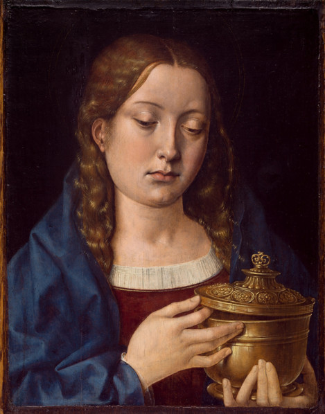 Catherine of Aragon as the Magdalene, between 15th and 16th century. Creator: Michael Sittow.