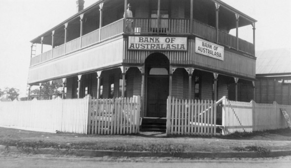 Bank of Australasia, Charlotte Street, Crows Nest, Queensland, 1935. Creator: Jack Bain.