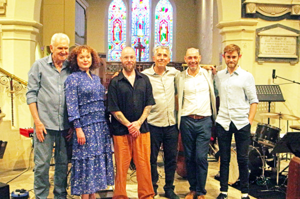 Zoe Francis and Friends, Chris Coull Promotion, St Andrew’s Church, Hove, East Sussex, 25 July 2025. Creator: Brian O'Connor.