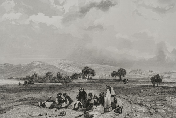 Canaan, 1840.  Creator: Émile Rouargue.