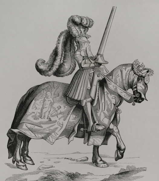 The champion of the tournament, 1877.  Creator: Unknown.